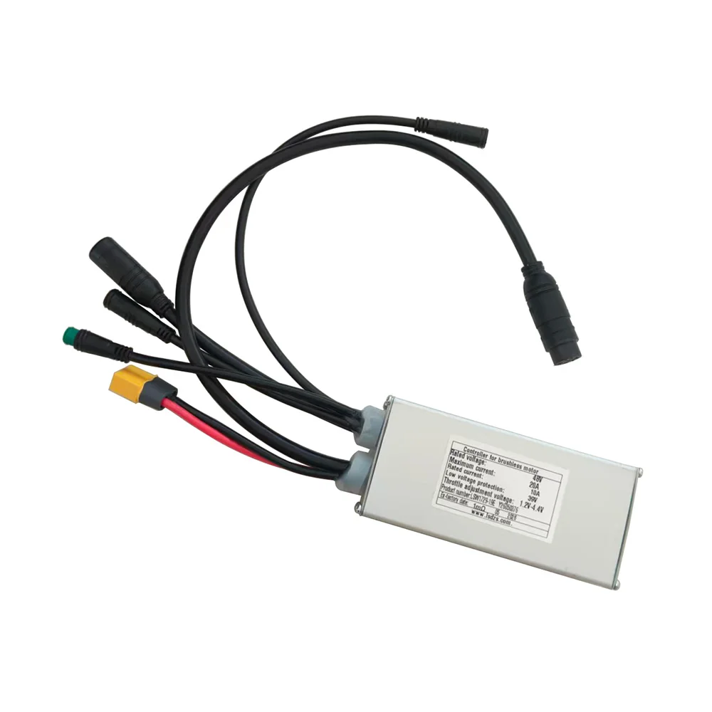Фото Контроллер бесщеточного двигателя Nulkomma LSW1729-19E 48В 10А для электровелосипедов, электросамокатов, аксессуаров для горных велосипедов, регулятор скорости №5