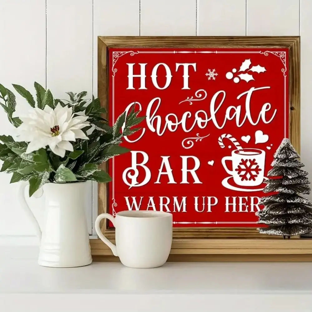 Подарки Рождественская рождественская фоторамка Забавный креативный