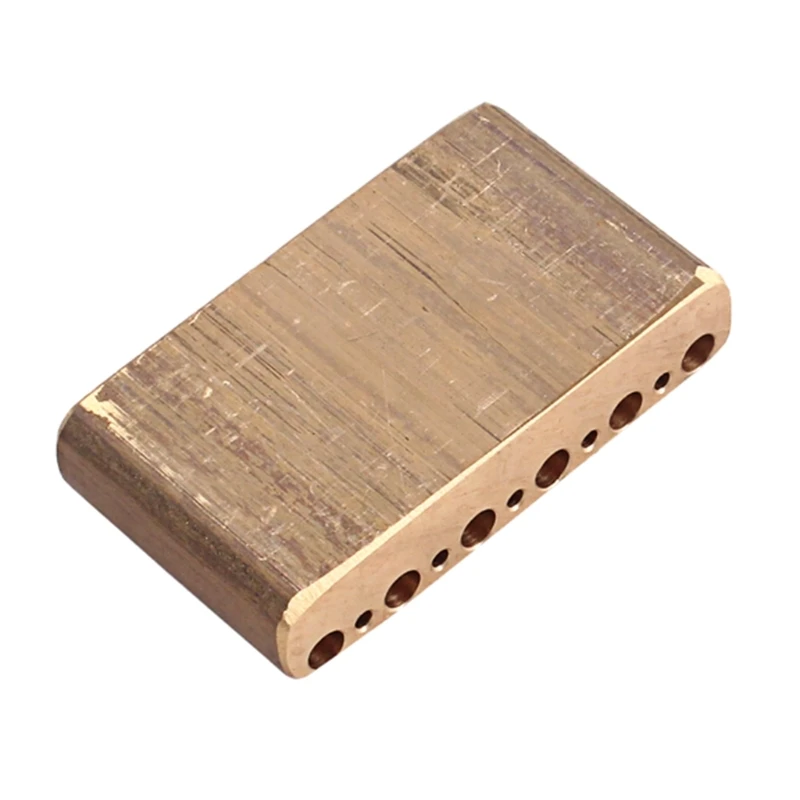 

Стандартный латунный блок тремоло, запасная часть для гитары, блок гитарного моста 2-1/16 дюйма