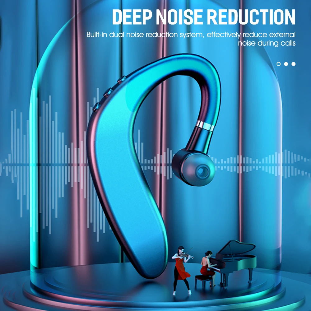 Bluetooth-наушники беспроводные наушники с ушным крючком стереогарнитура спортивные