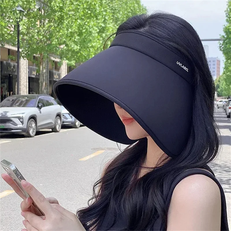 Шляпа женская Соломенная с широкими полями летняя Складная пляжная Панама от