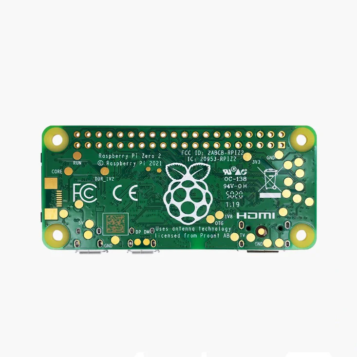 Фото Raspberry Pi Zero 2 W, в пять раз быстрее. Четырехъядерный процессор Arm Cortex-A53 с частотой 1 ГГц, Wi-Fi, Bluetooth 4.2 BLE №1