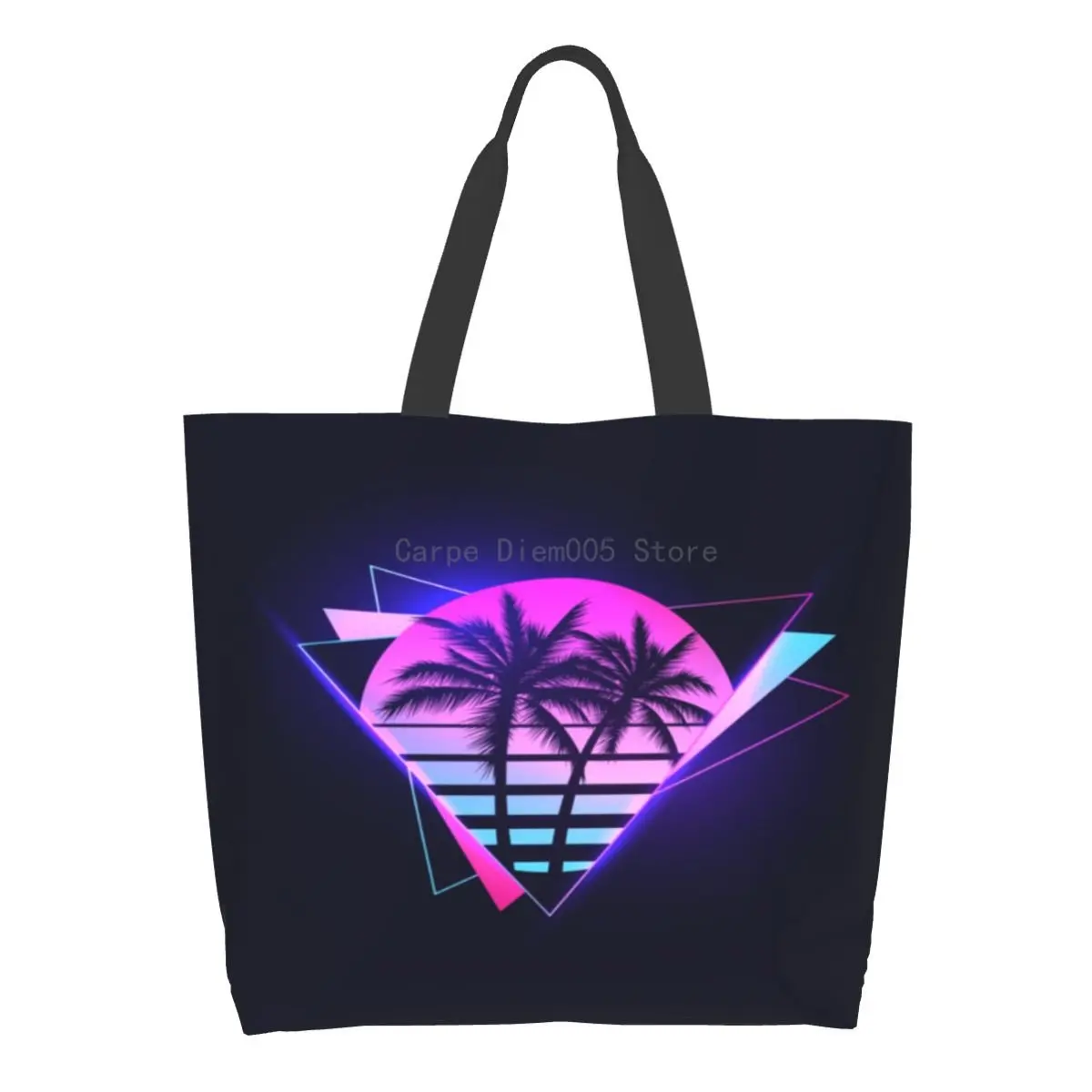 

Women Shoulder Bag Vintage Large Capacity Shopping Grocery Tote Bag For Ladies