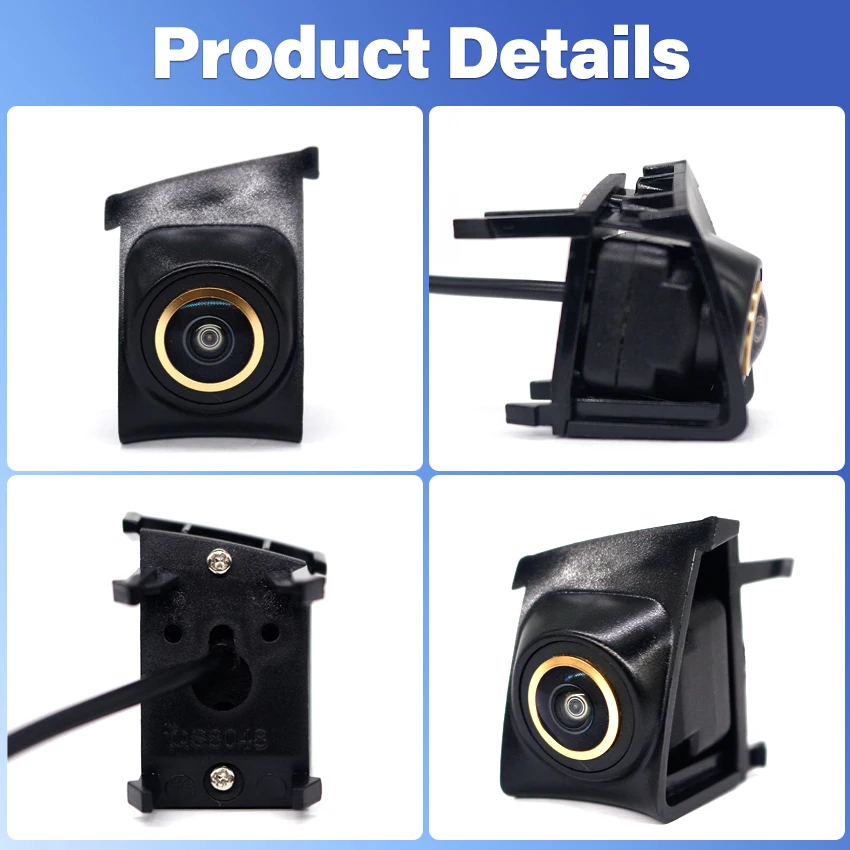 Объектив рыбий глаз с поворотом на 170 градусов автомобильная камера логотипом