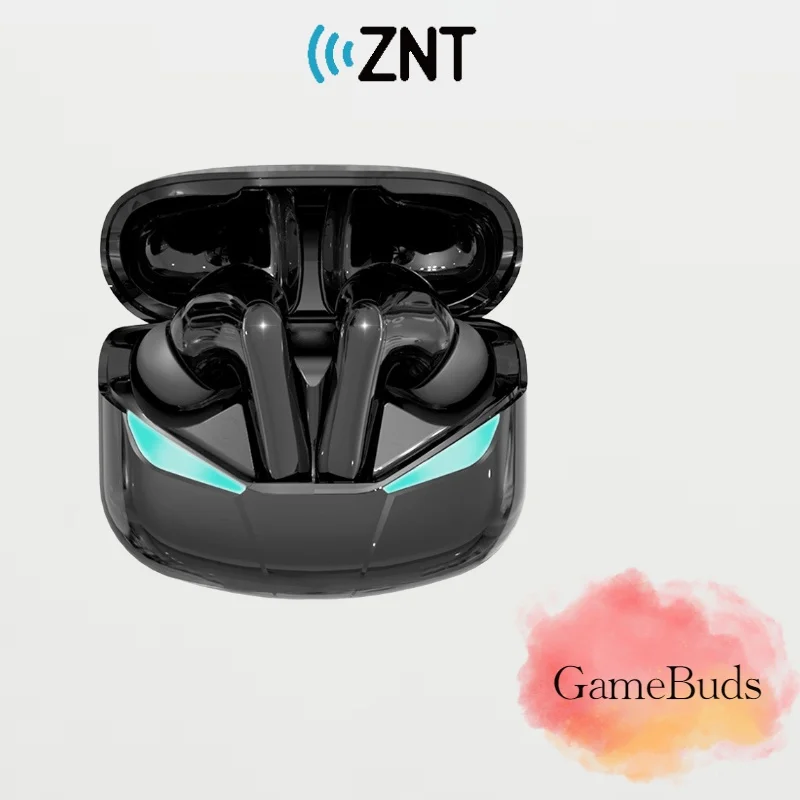 

ZNT GameBuds GAMING Earphone, Game/Music Mode, Bluetooth 5.0 Wireless EarBuds, High Cost-Effective 65-80ms Low Latency Chipset,