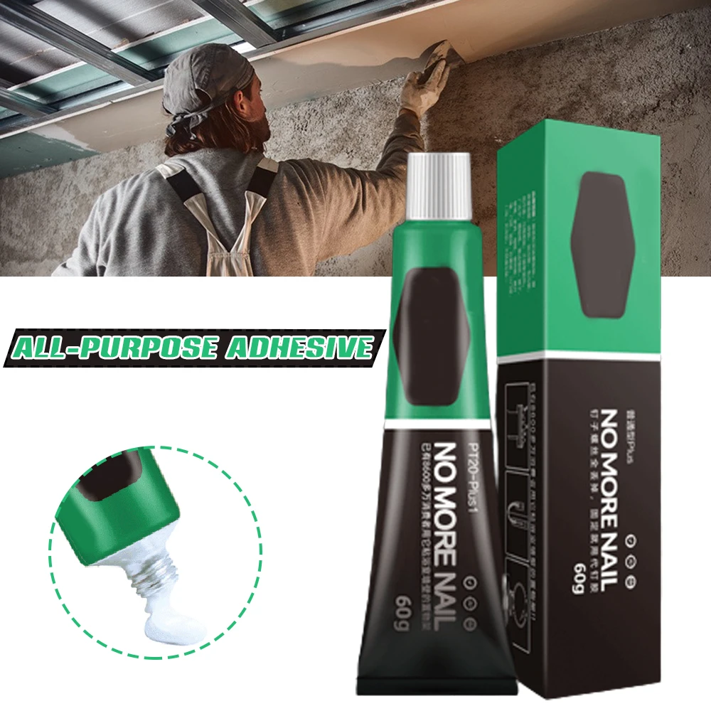 

1pcsMulti-functional Adhesive Glue Diy Crafts Glass No Nail Glue Universal Strong Glue For Resin Ceramic Metal Glass Repairing