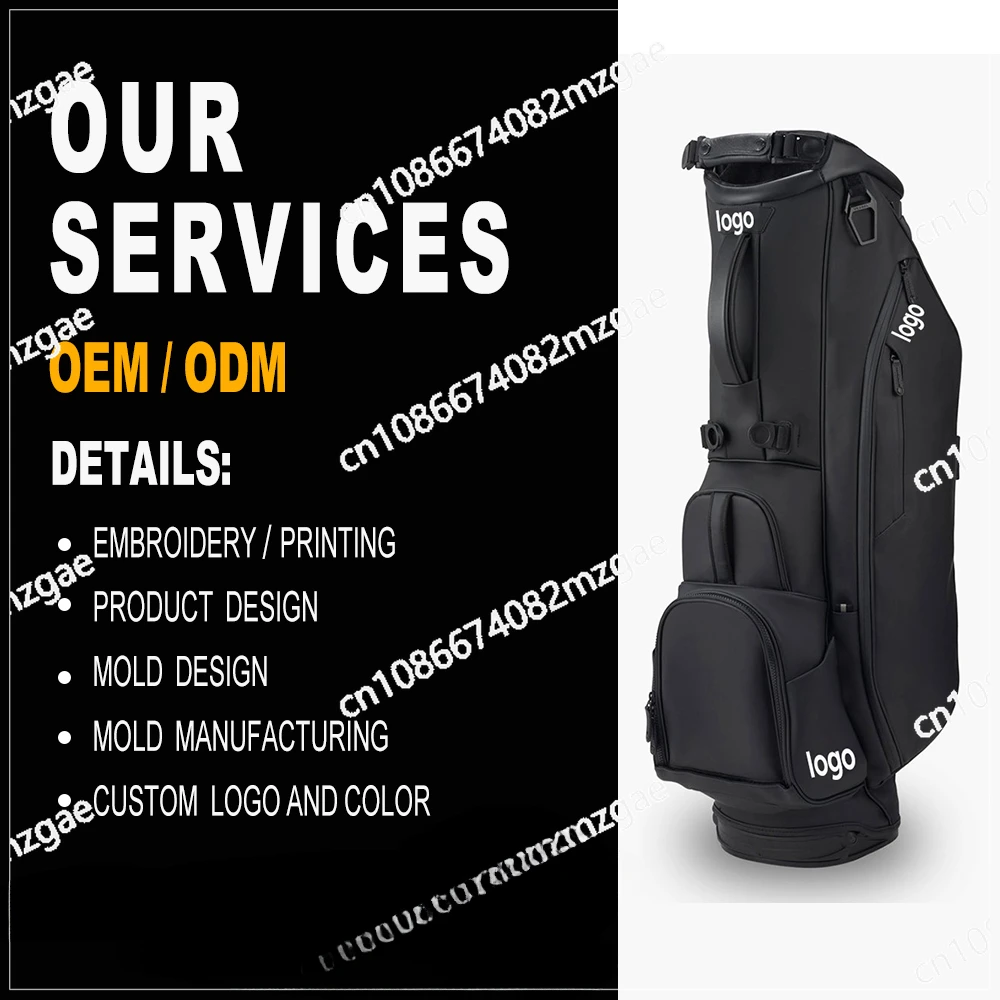 Сумки для гольфа с вышивкой логотипа на заводе GOLF сумка из искусственной кожи