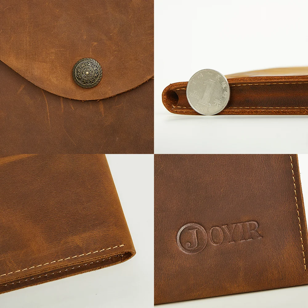 Сумка А4 для Ipad из натуральной кожи однотонная винтажная Сумка-клатч документов