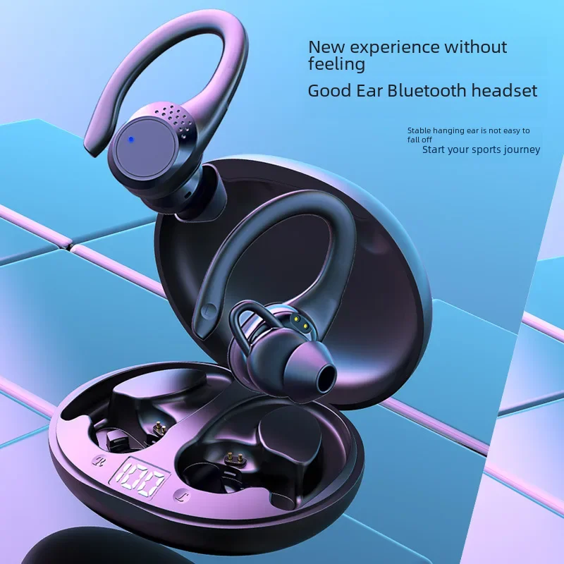 Наушники-вкладыши с шумоподавлением Ax9 Bluetooth-наушники дисплей двойные амбушюры