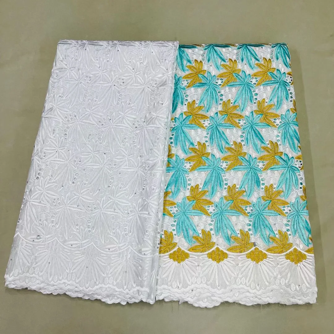 2 5 + ярдов вышивка австрийский хлопок Дубай швейцарская вуаль кружево двора базин