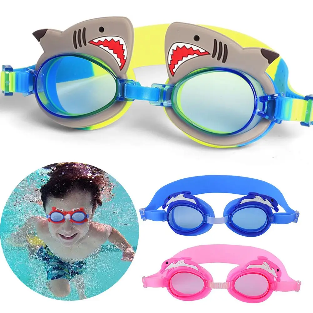 

Adjustable Water Sports Cartoon Children Anti Fog Eyewear Diving Mask Swimming Goggles Swimming Glasses