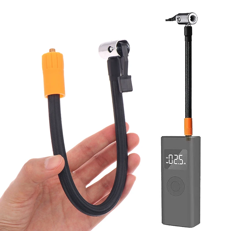 

1 шт., адаптер для шланга для накачивания с тонкой резьбой, 30 см, шланг для накачивания автомобильных шин, M6, фиксирующий воздушный патрон со стандартным клапаном для шин