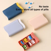 household portable sub packaging mini pill box small box carry pill box sealed storage box clean small medicine box for travel