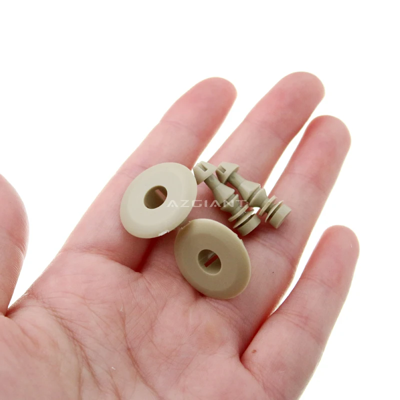 

Зажим для дверной пряжки, заклепка панели, черный и серый цвет, для Chrysler 300C, 1 шт.