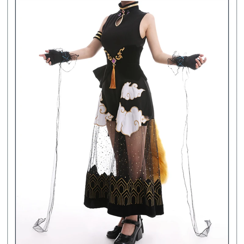 

Leizi Cosplay Costume Arknights Set Halloween Christmas Costumes for Adults Deguisement for Carnaval