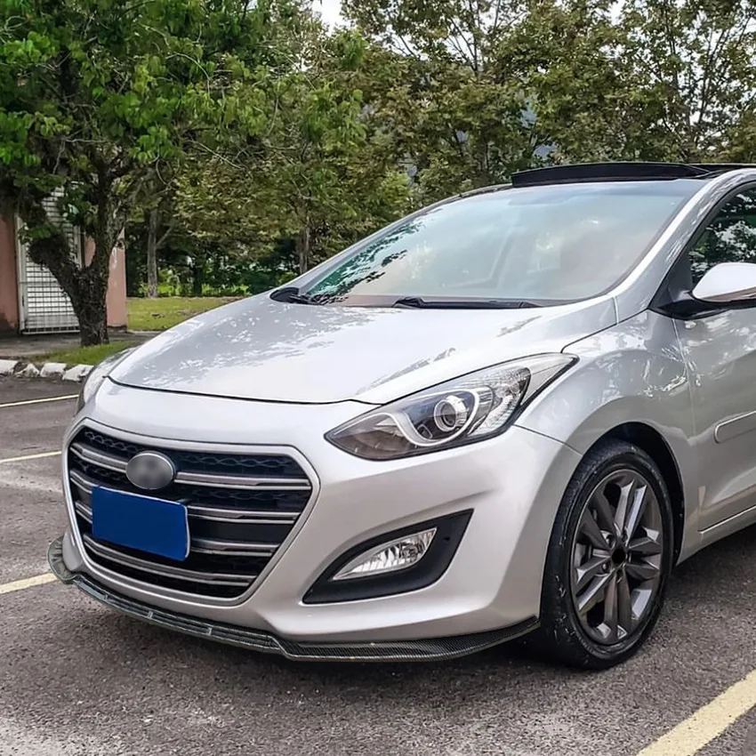 Подходит для Hyundai I30 MK2 MK2.5 2012-2017 передняя губа лопата внешняя модификация