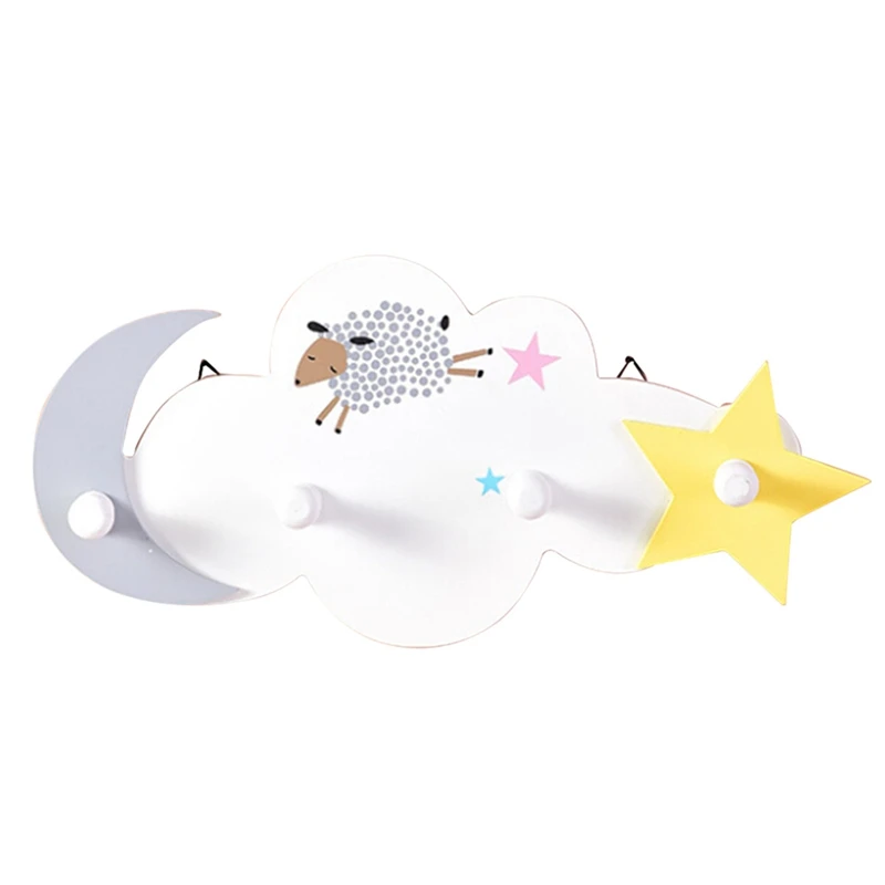 Creative Home Decoration Porch Coat Hook Wall Hanging Cloud Hook