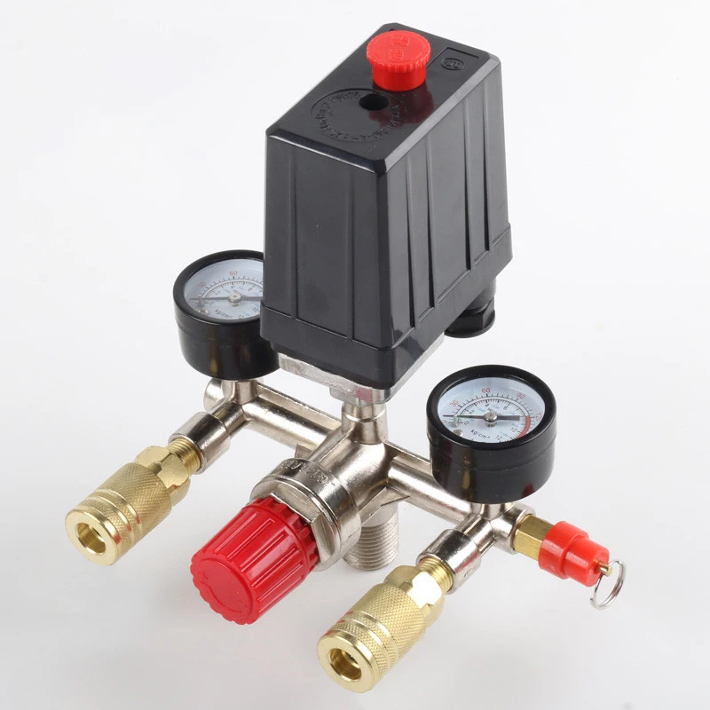 Pressure Assembly Bracket Automatic Pressure Switch Outlet Regulator American Quick Connect