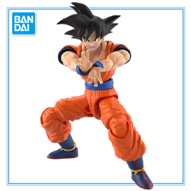 

In Stock Bandai Original Figure Rise FRS Dragon Ball Son Goku NEW Spec Ver Joint Movable Figure Assembled Model Collectible Toy