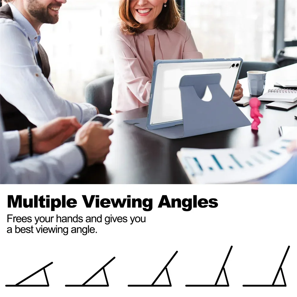 Чехол для Samsung Galaxy Tab S9 FE Plus 2023 чехол планшета откидная подставка клавиатуры с