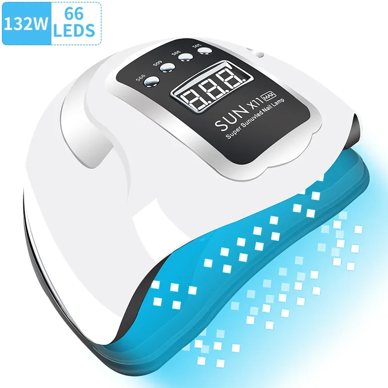 Набор для ногтей набор гель-лаков с УФ-светодиодный сушилка ламп Полупостоянный