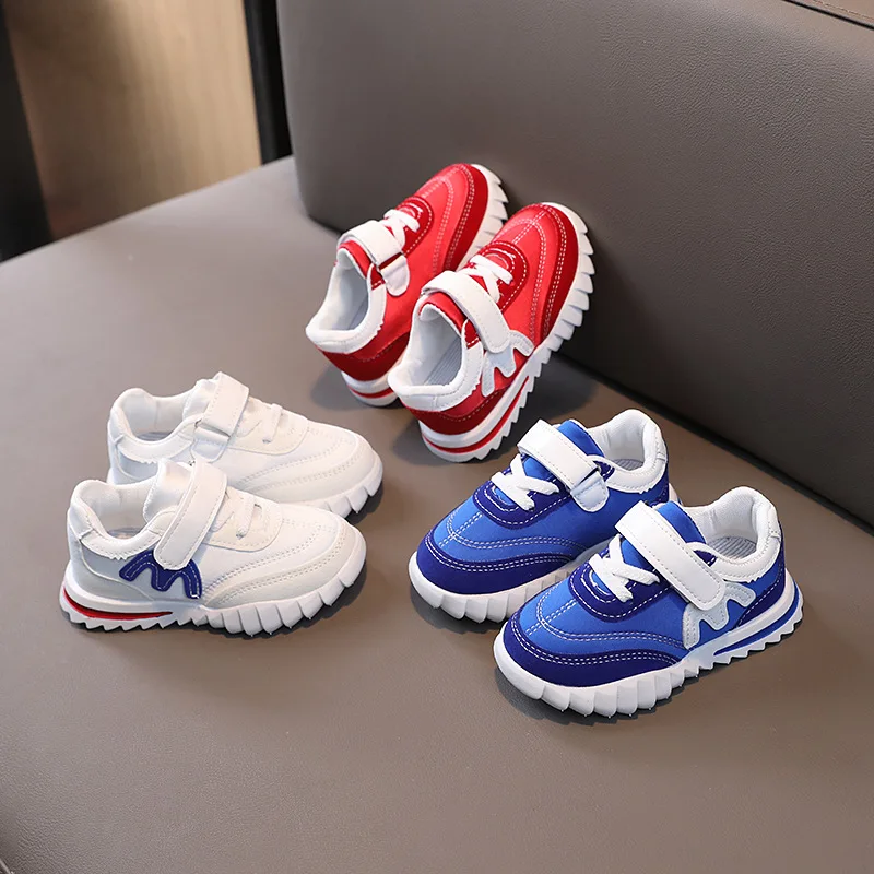 New Four Seasons Children Casual Shoes Sports Running Kids Sneakers Leisure Weightlighted Girls Boys Shoes Infant Tennis