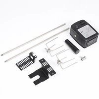 Automatic BBQ Grill Rotisserie Electric BBQ Motor Metal Outdoor Spit Roaster Rod Charcoal Pig Chicken Beef Camping Cooking Tools