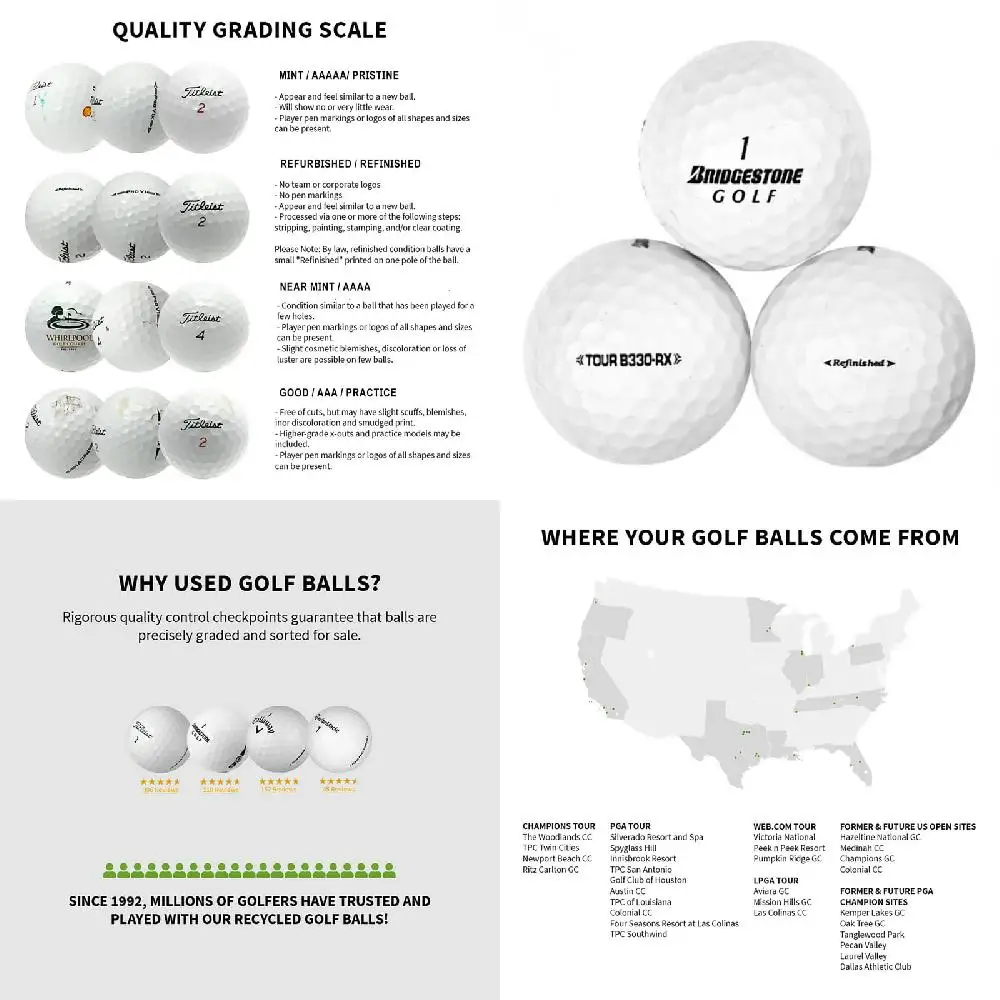 

Fantastic 50-Pack Golf Balls by Golf Star - Perfect for Every Golf Lover!