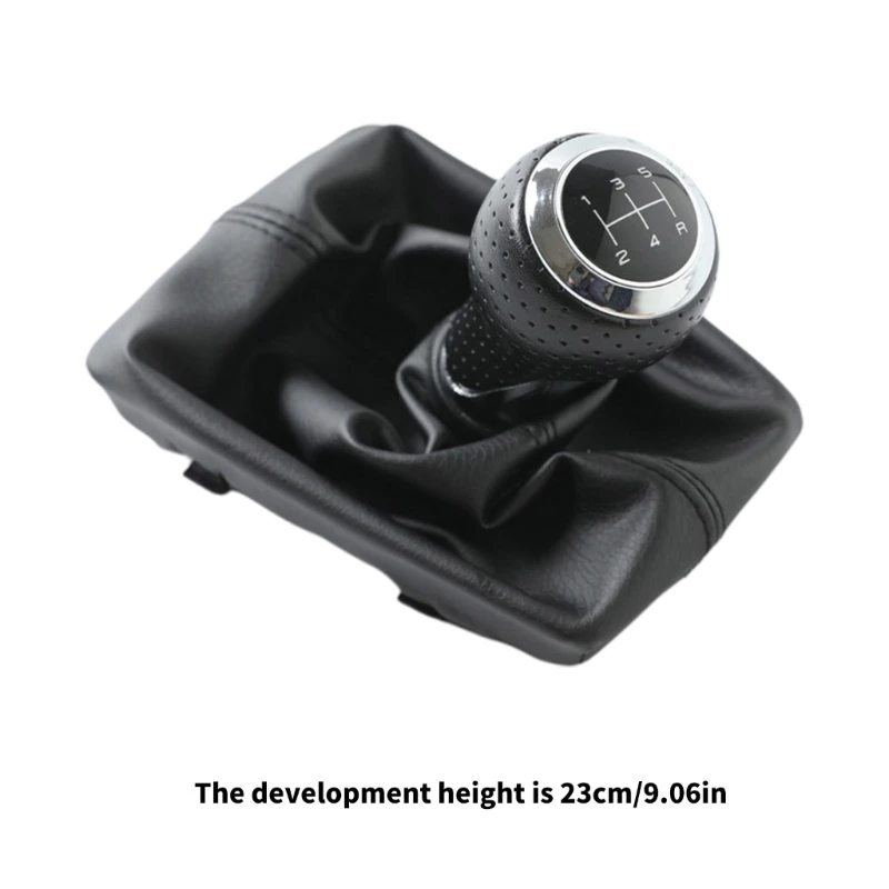 094D Автомобильная ручка переключения передач с пыльником для 8F 2007-2015 5/6 Скорость