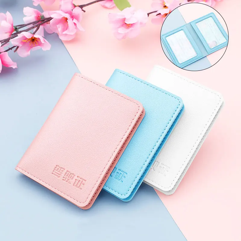 

Candy-colored Driver License Holder Pu Leather For Car Driving Documents Business ID Pass Certificate Folder Wallet