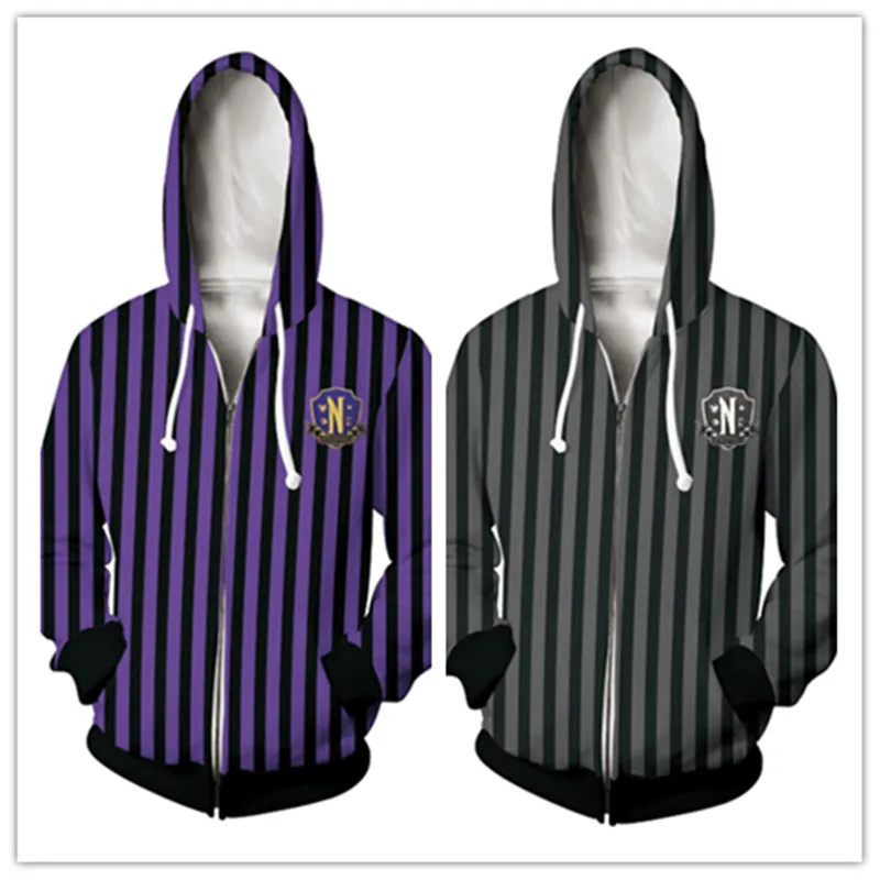 

Толстовка с капюшоном для косплея, с 3D-принтом, на молнии