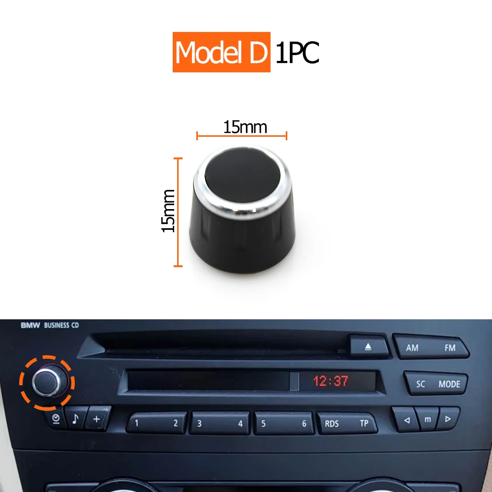 

Автомобильный DVD-плеер, радио-аудио, поворотный переключатель громкости, ручка для BMW 3 1 X1 Z4 серии E90 E91 E92 E93 E81 E82 E87 E88 E84 E89