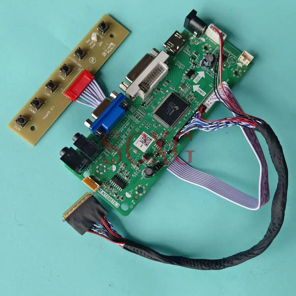 

DIY Kit Fit B156HTN02.1 15.6" 1920*1080 LVDS 40 Pins VGA DVI HDMI-Compatible 60Hz Laptops LED LCD Matrix Controller Board