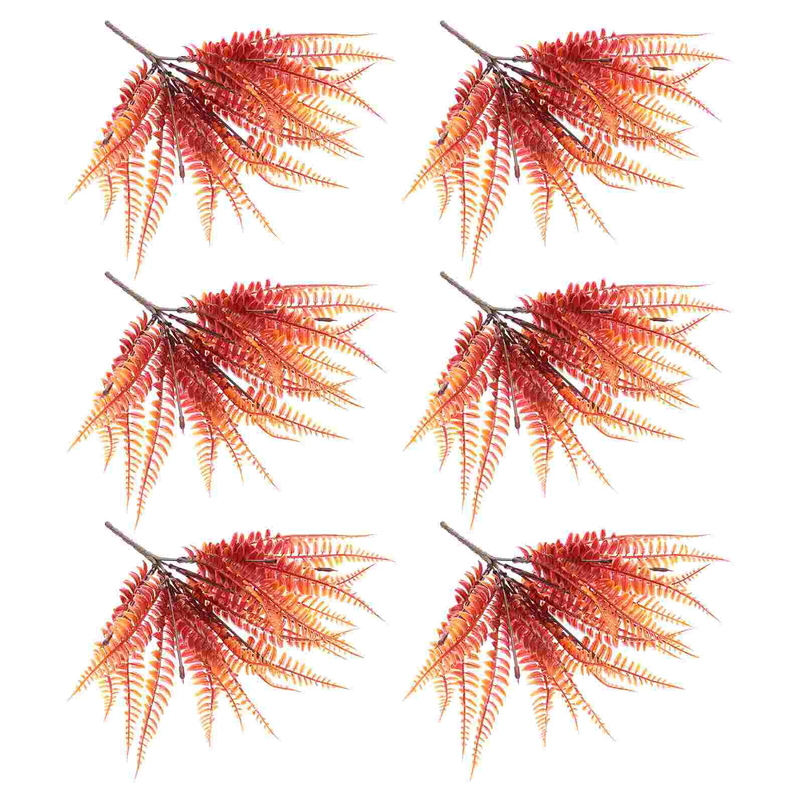 Искусственный папоротник 6 шт. реквизит для фотосъемки искусственный