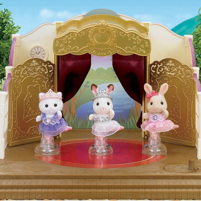 Пара для катания на коньках семейная кукла с молоком Кроликом персидским котом