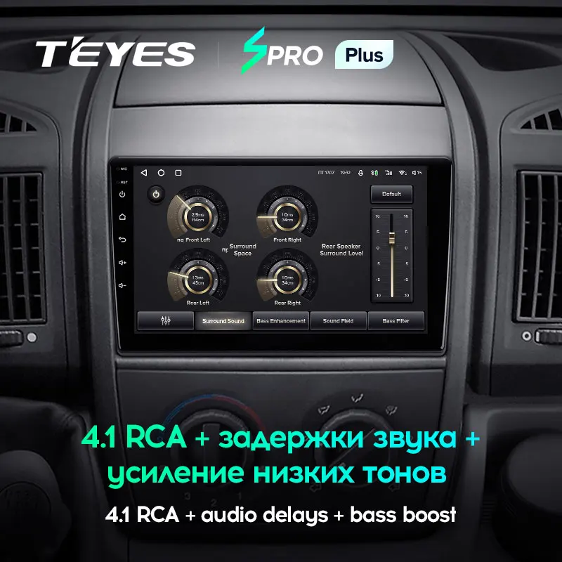 TEYES Тиайс SPRO Plus Штатная магнитола For Фиат Дукато 3 Пежо Боксер 2 Ситроен Джампер Fiat