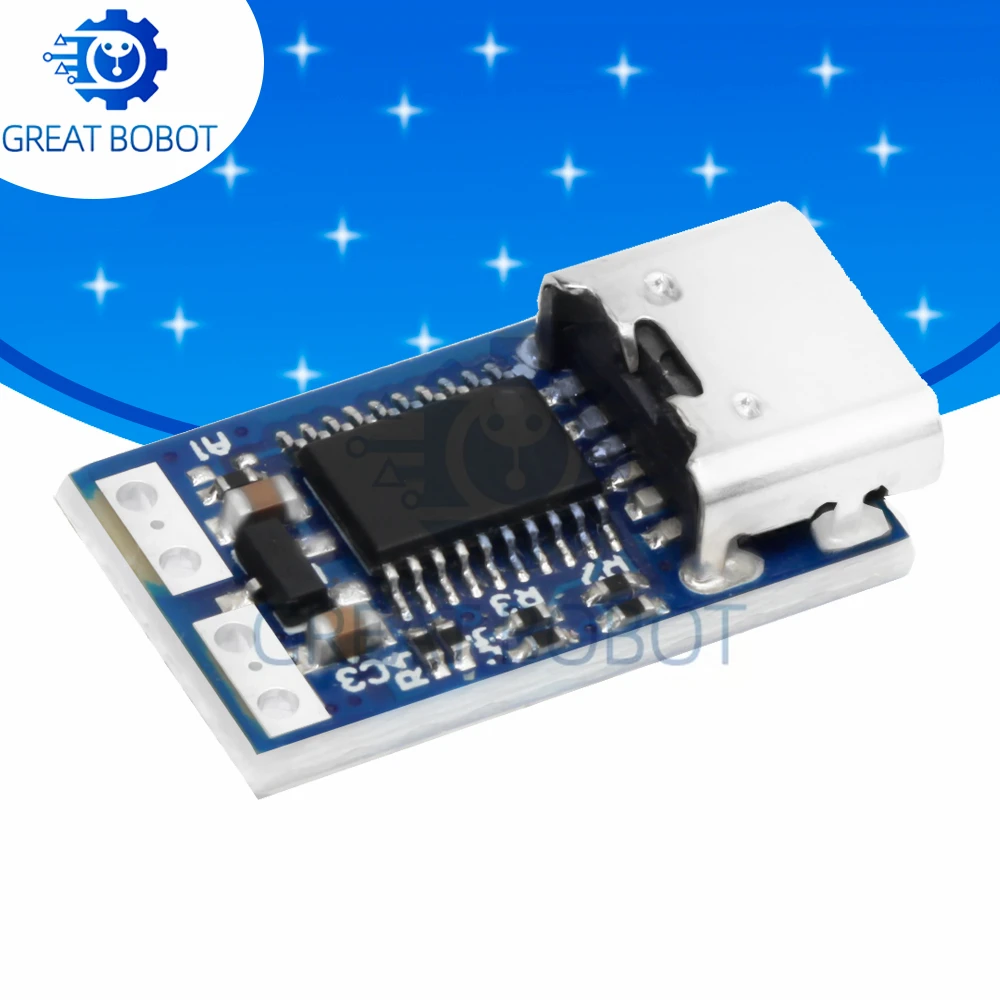 Фото DC004-PD Триггерный модуль USB-C (PD3.0/PPS/QC4+) — программируемая приманка 3–21 В, 5 А с кабелем электронного маркера мощностью 100 Вт для блоков питания ноутбука №1