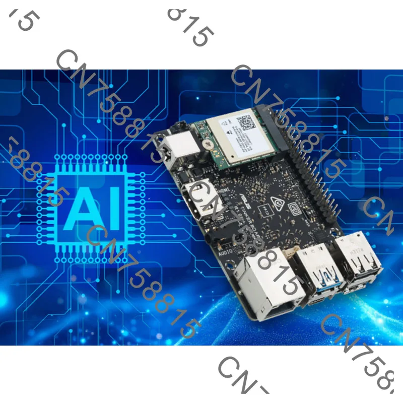 Фото Материнская плата Android Tinkerboard 3S Rockchip RK3566, плата для разработки, 1 шт./лот! 100% новый оригинальный Asus [tinker board3] №1