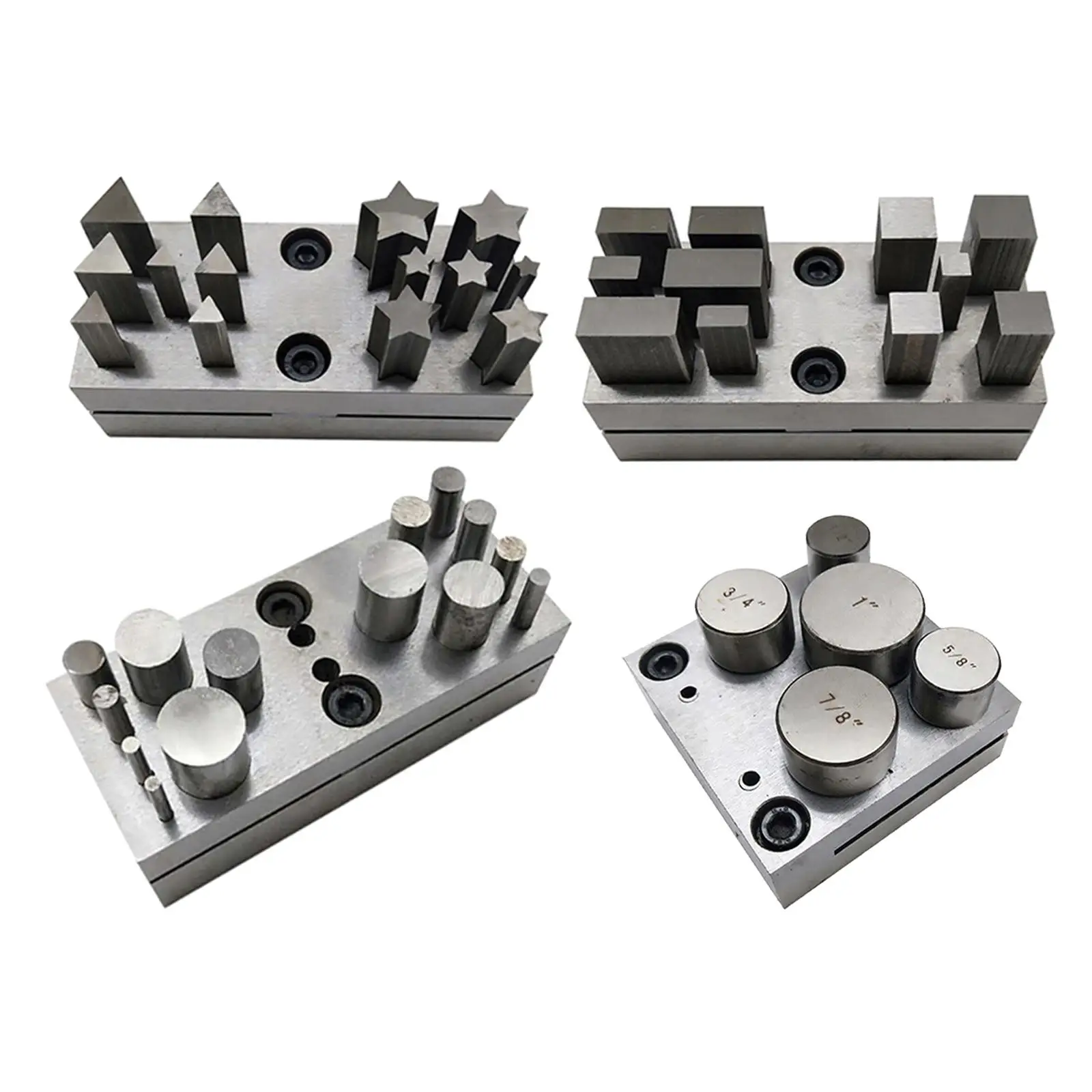Disc Cutter Cavity Punch Set Tool Metal Cutting Punched Hole  Jewelry Tools for Jeweler Eyelet Work