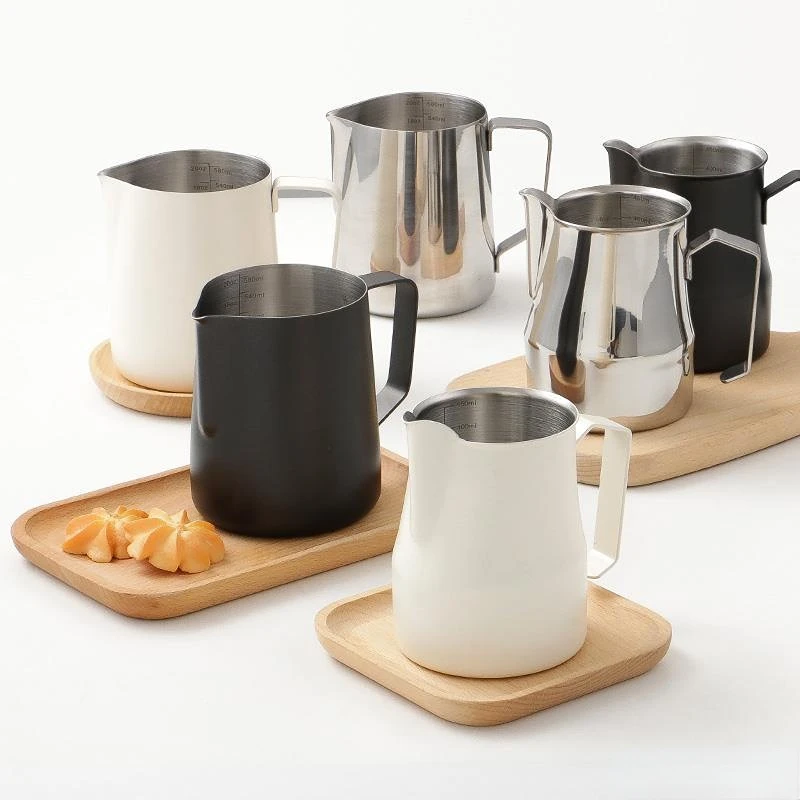 

Fantastic Kitchen Stainless Steel Milk Frothing Jug Espresso Coffee Pitcher Barista Craft Coffee Latte Milk Frothing Jug Pitcher