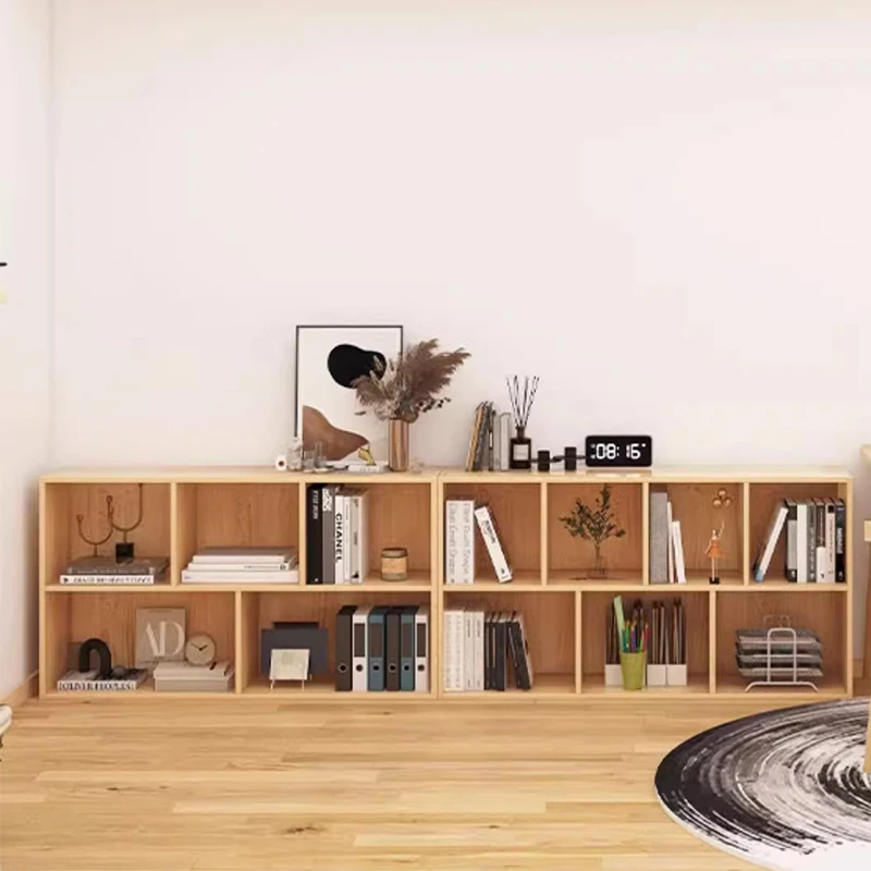 Современная книжная полка с дисплеем угловая буфета Скандинавская для хранения