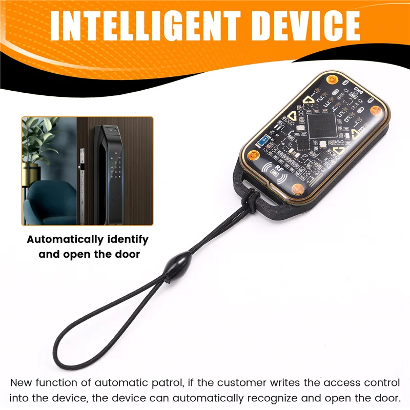 

ABZW Upgrade Chameleon Ultra Эмулятор смарт-карт Комплект RFID Считыватель смарт-чипов 125K 13,56M Декодирование карт NFC Дубликатор