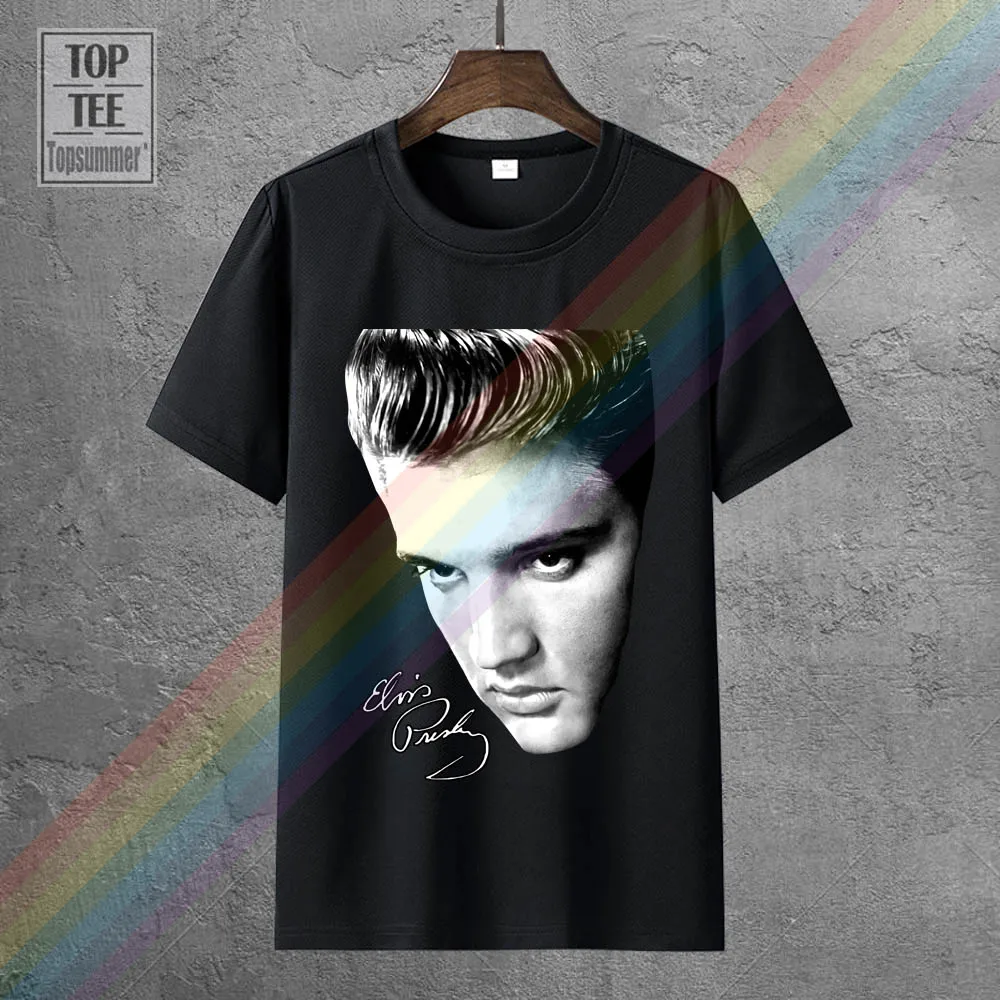 

Popfunk Elvis Presley Signature Heartthrob Music T Shirt & Stickers