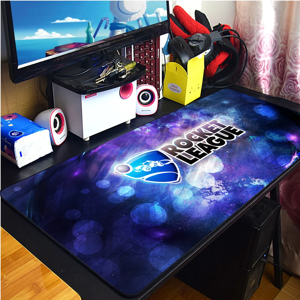 Rocket League Mouse Pad Gamer Computer Large 900x400 XXL For Desk mat Keyboard E-sports gaming accessories mousepad 30x60 Gift