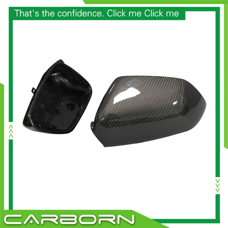 

ABS+Carbon Fiber Mirror Cover for Skoda Octovia 07 08 09 10 11 VW Polo 2007 Replacement Style Body Side Rearview Caps