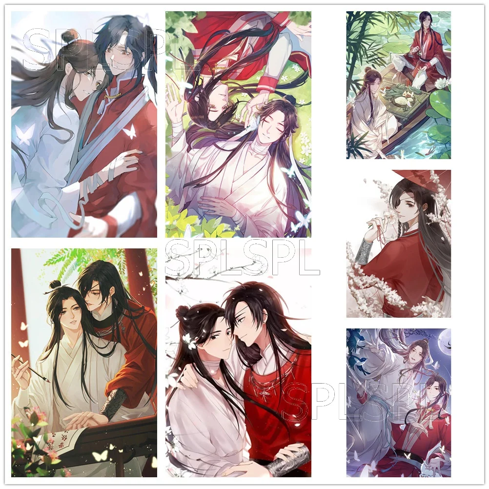 

Mosaic Art Diamond Painting Anime Heaven Official's Blessing Full Drill Diamond Embroidery Picture Of Rhinestones Cross Stitch