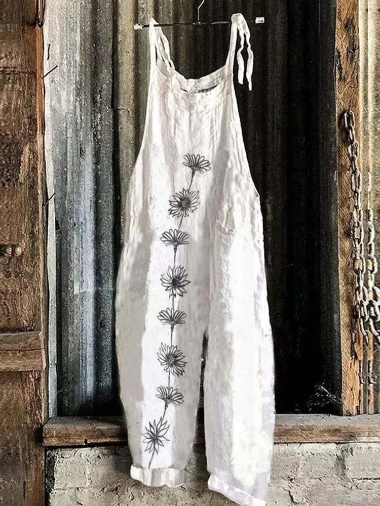 Женские комбинезоны из полиэстера с 3D принтом