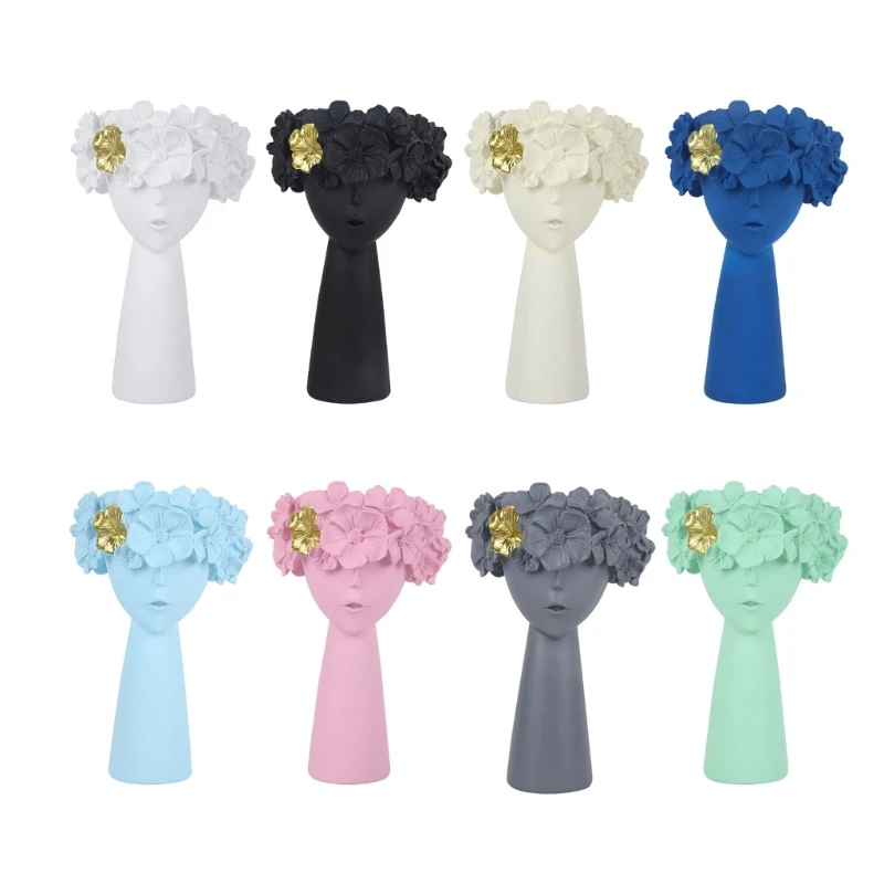 

Цветочный горшок из смолы для девочек