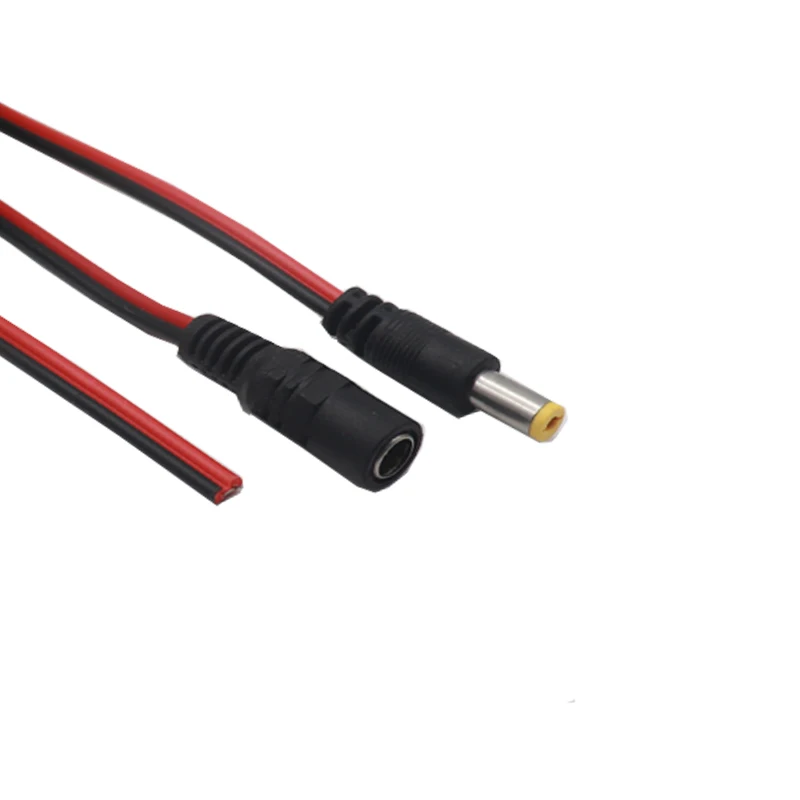 【20-5 шт. 】 DC5 5*2 1 штекер/гнездо параллельное соединение кабельный разъем кабель