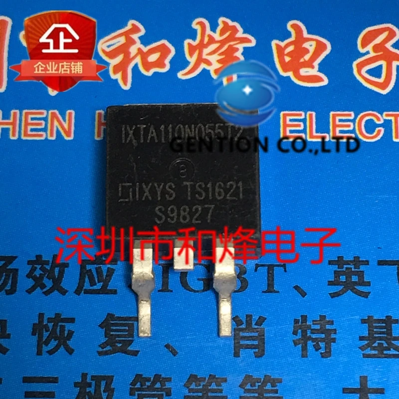 

10PCS IXTA110N055T2 TO-263 55V 110A in stock 100% new and original